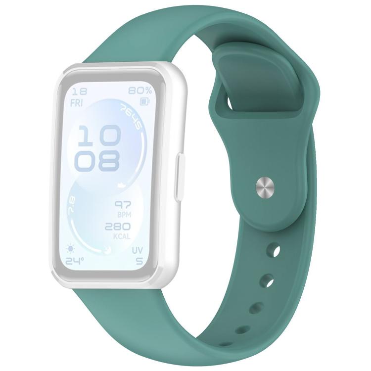 For Huawei Band 11 Pro / 11 xDfind Solid-Color Reverse Buckle Silicone Watch Band