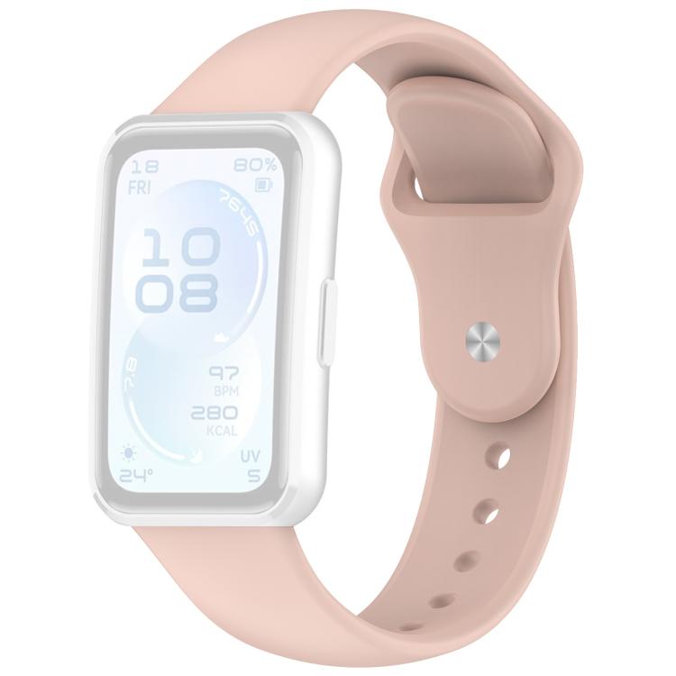 For Huawei Band 11 Pro / 11 xDfind Solid-Color Reverse Buckle Silicone Watch Band