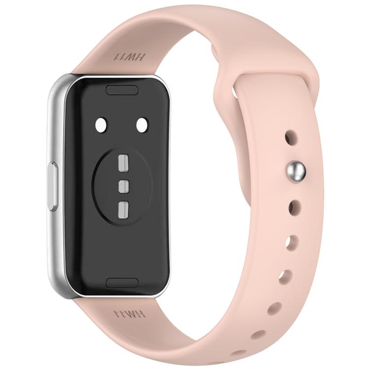 For Huawei Band 11 Pro / 11 xDfind Solid-Color Reverse Buckle Silicone Watch Band