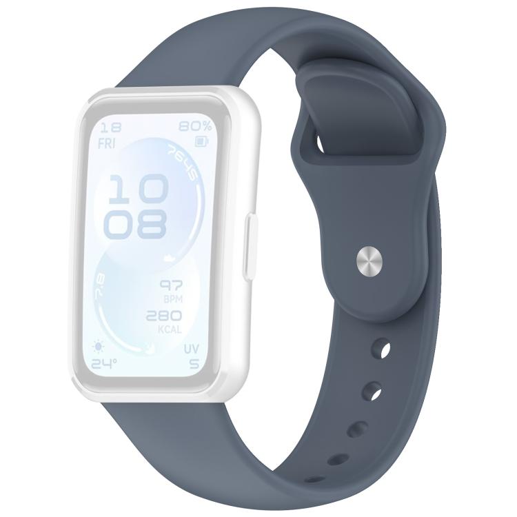 For Huawei Band 11 Pro / 11 xDfind Solid-Color Reverse Buckle Silicone Watch Band