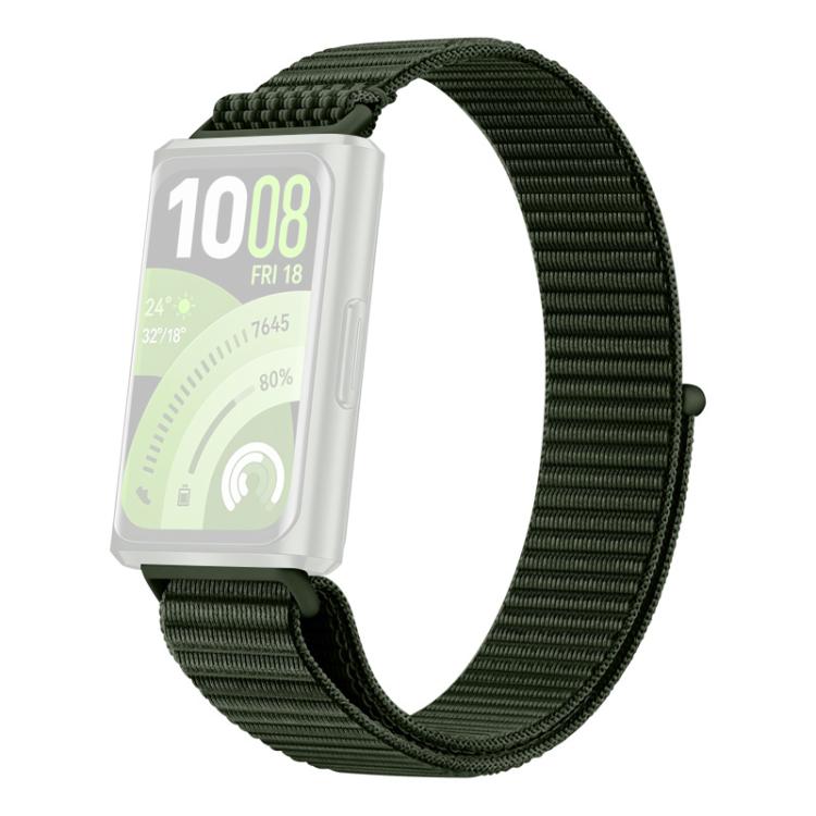 For Huawei Band 11 Pro / 11 xDfind Nylon Loop Hook and Loop Fastener Watch Band