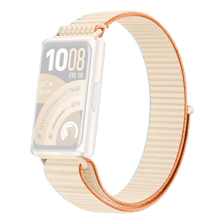 For Huawei Band 11 Pro / 11 xDfind Nylon Loop Hook and Loop Fastener Watch Band