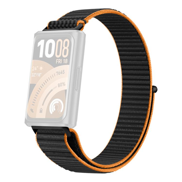 For Huawei Band 11 Pro / 11 xDfind Nylon Loop Hook and Loop Fastener Watch Band
