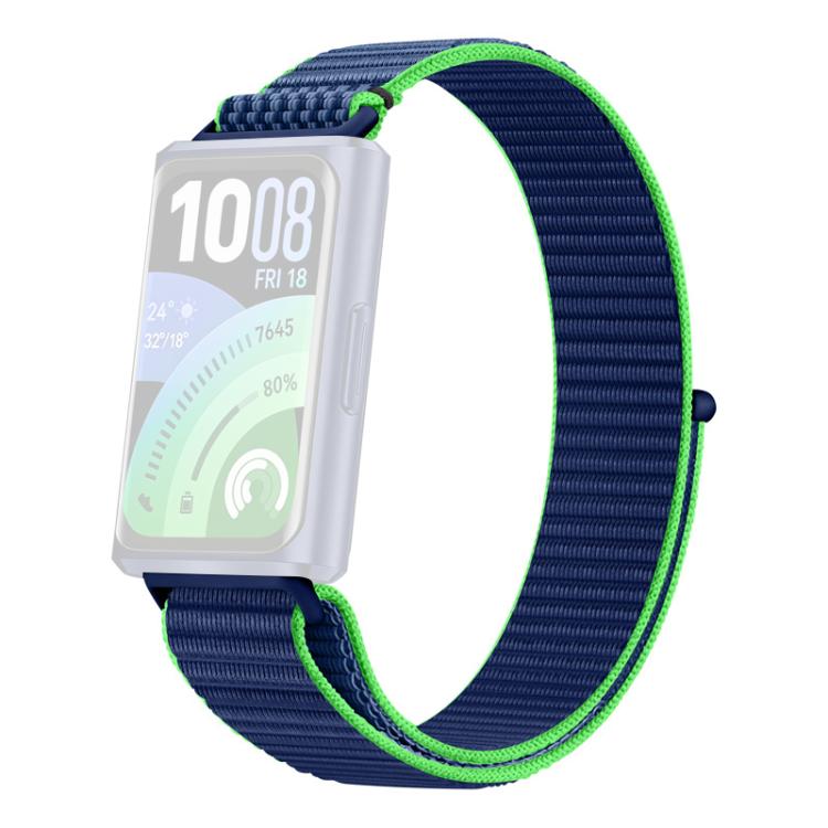For Huawei Band 11 Pro / 11 xDfind Nylon Loop Hook and Loop Fastener Watch Band