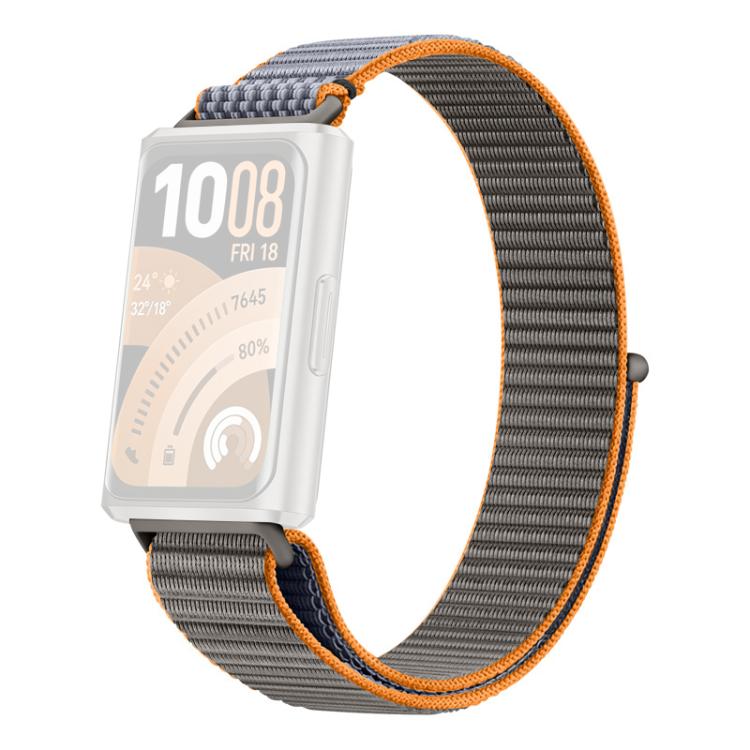 For Huawei Band 11 Pro / 11 xDfind Nylon Loop Hook and Loop Fastener Watch Band