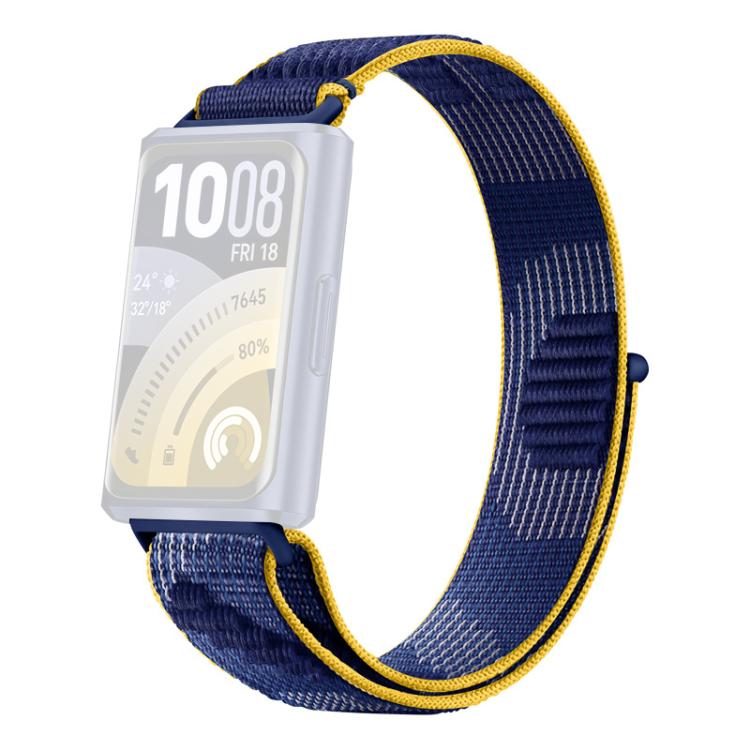 For Huawei Band 11 Pro / 11 xDfind Nylon Loop Hook and Loop Fastener Watch Band
