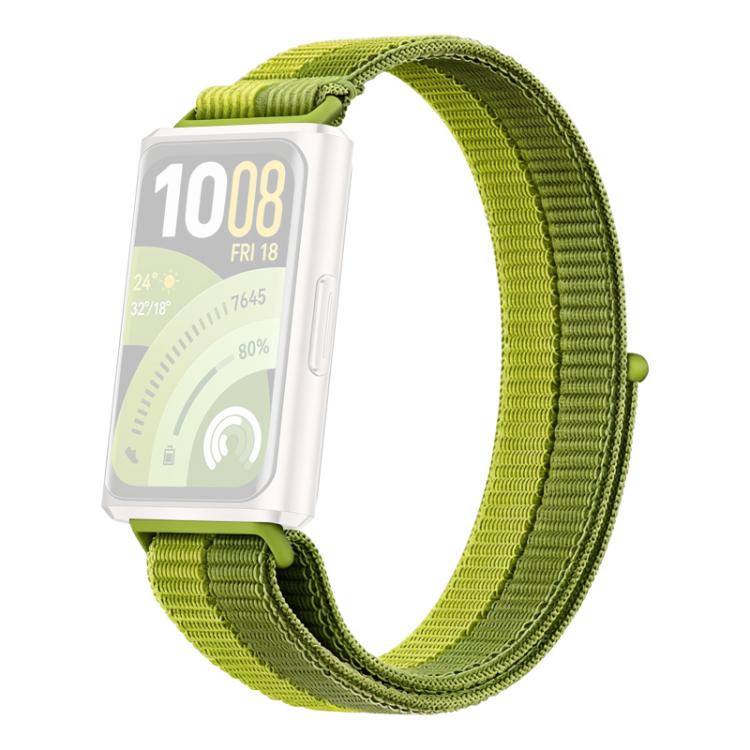 For Huawei Band 11 Pro / 11 xDfind Nylon Loop Hook and Loop Fastener Watch Band