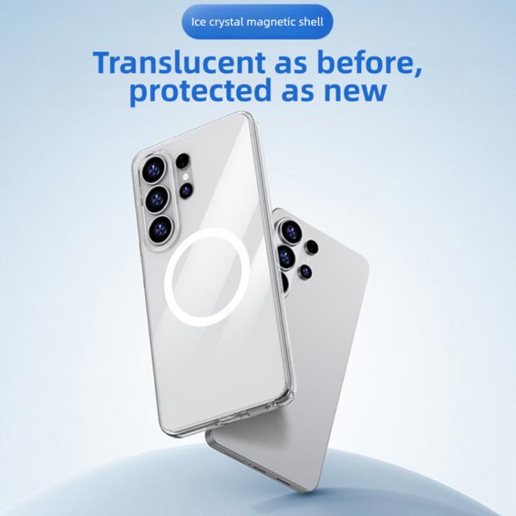 For Samsung Galaxy S26 Ultra 5G Benks Ice Crystal Clear MagSafe Magnetic Phone Case - Transparent