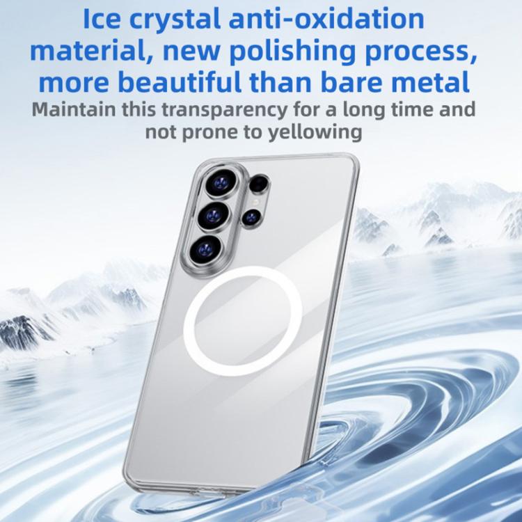 For Samsung Galaxy S26 Ultra 5G Benks Ice Crystal Clear MagSafe Magnetic Phone Case - Transparent