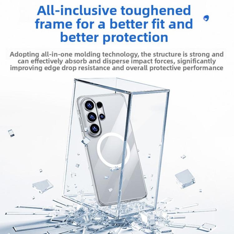 For Samsung Galaxy S26 Ultra 5G Benks Ice Crystal Clear MagSafe Magnetic Phone Case - Transparent