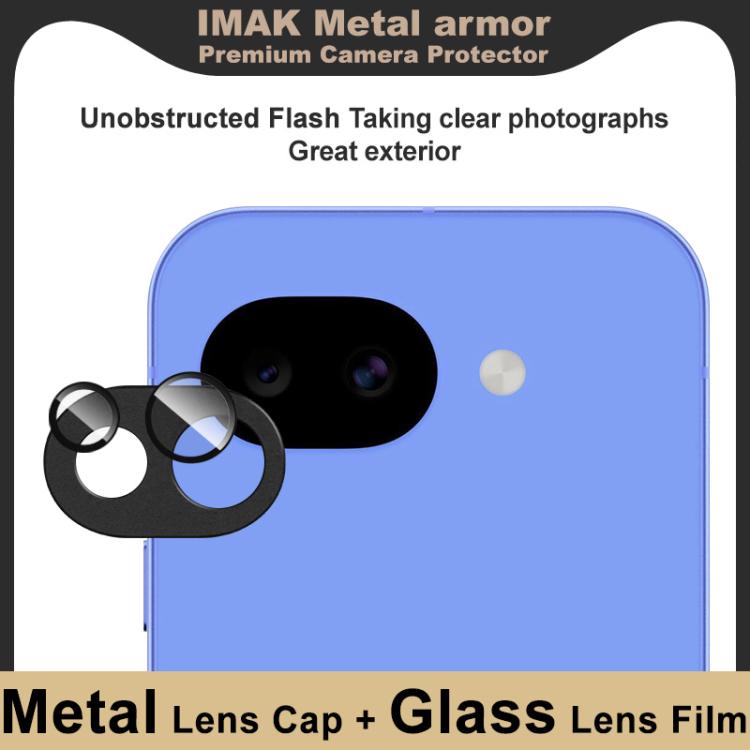 For Google Pixel 10a IMAK Metal Armor Premium Camera Lens Protector Film