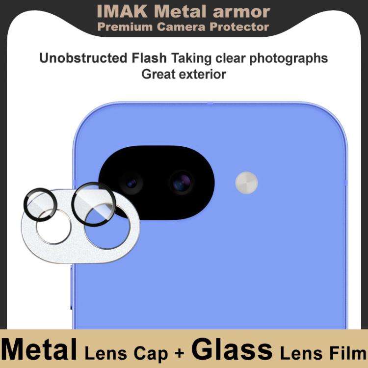 For Google Pixel 10a IMAK Metal Armor Premium Camera Lens Protector Film