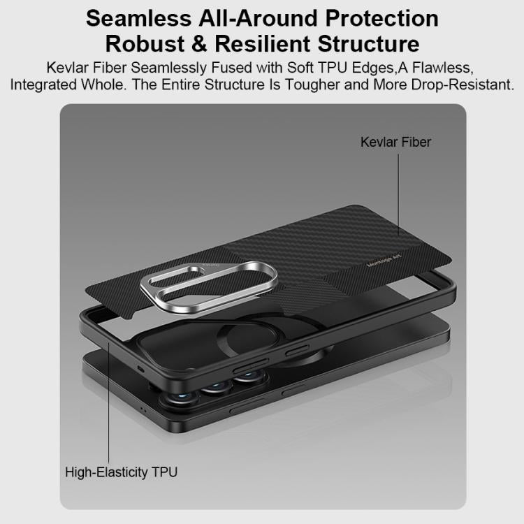 For Samsung Galaxy S26 Ultra 5G Benks Montage MagSafe Shockproof Phone Case - Black