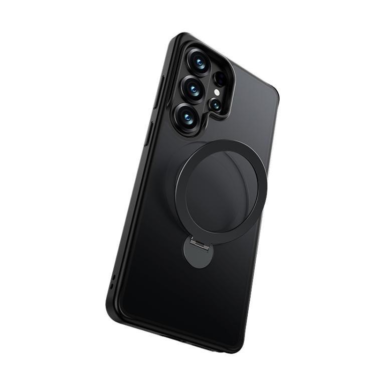 For Samsung Galaxy S26 Ultra 5G Benks Skin Feel Rotating Stand Magnetic Phone Case