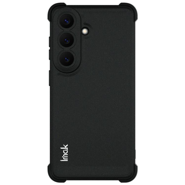 For Samsung Galaxy S26+ 5G imak Shockproof Airbag TPU Phone Case - Matte Black