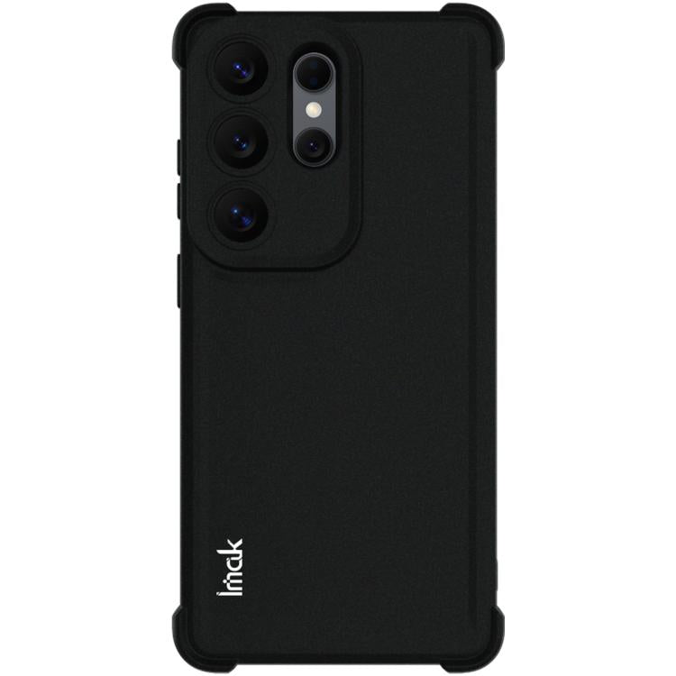 For Samsung Galaxy S26 Ultra 5G imak Shockproof Airbag TPU Phone Case - Matte Black