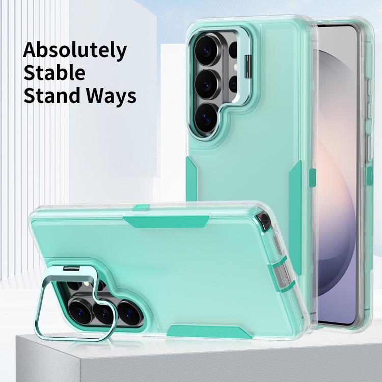 For Samsung Galaxy S25 Ultra 5G Traveler Lens Frame Holder Phone Case