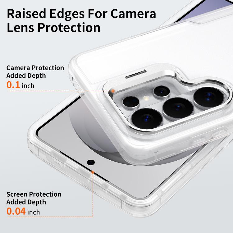 For Samsung Galaxy S25 Ultra 5G Traveler Lens Frame Holder Phone Case