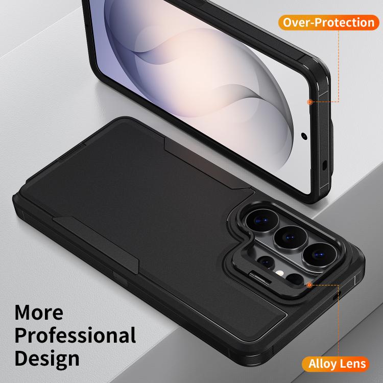 For Samsung Galaxy S25 Ultra 5G Traveler Lens Frame Holder Phone Case