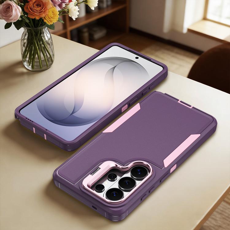 For Samsung Galaxy S25 Ultra 5G Traveler Lens Frame Holder Phone Case