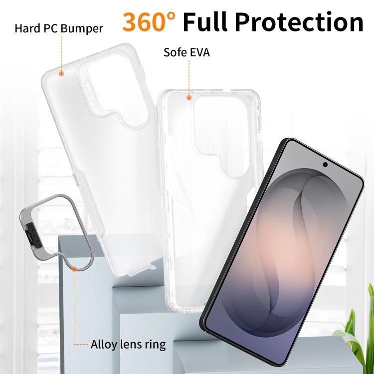 For Samsung Galaxy S24 Ultra 5G Traveler Lens Frame Holder Phone Case