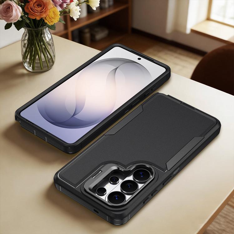 For Samsung Galaxy S24 Ultra 5G Traveler Lens Frame Holder Phone Case