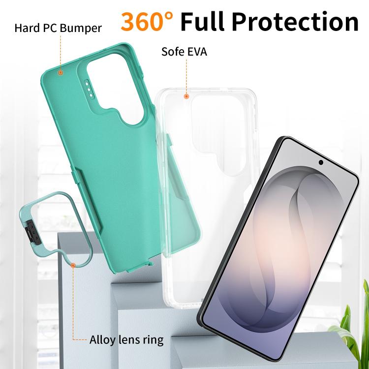 For Samsung Galaxy S23 Ultra 5G Traveler Lens Frame Holder Phone Case