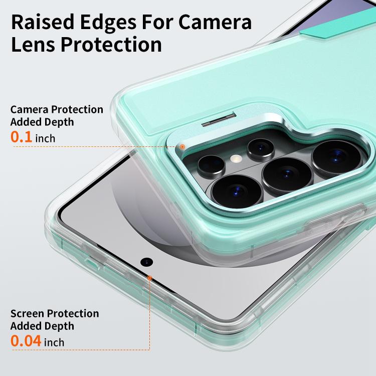 For Samsung Galaxy S23 Ultra 5G Traveler Lens Frame Holder Phone Case