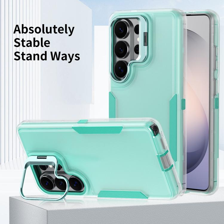 For Samsung Galaxy S23 Ultra 5G Traveler Lens Frame Holder Phone Case