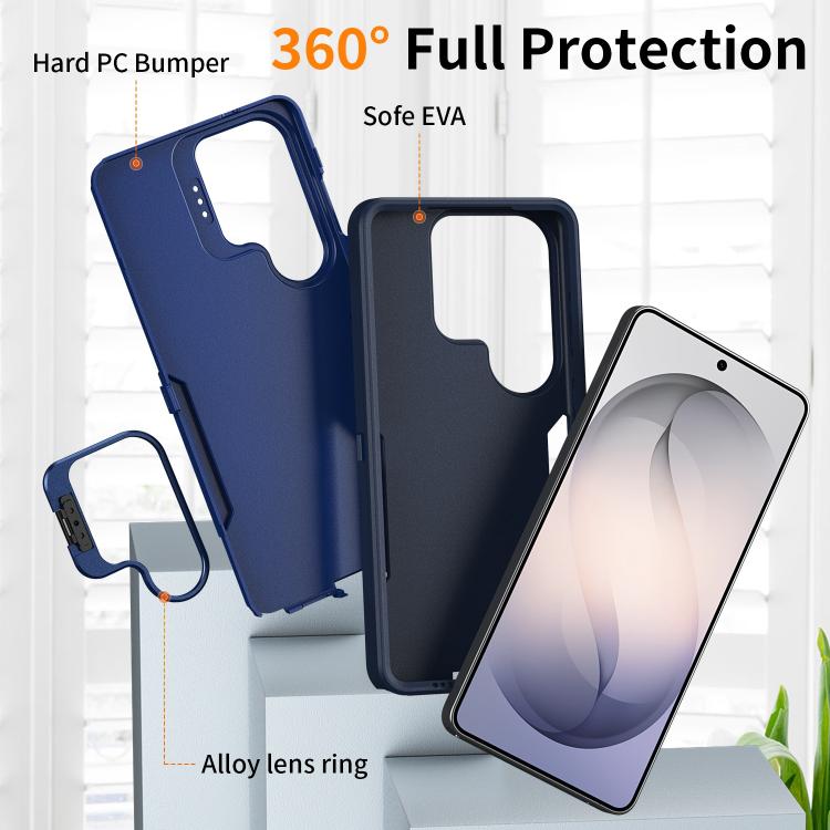 For Samsung Galaxy S23 Ultra 5G Traveler Lens Frame Holder Phone Case