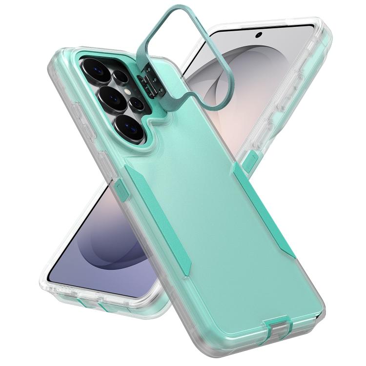 For Samsung Galaxy S22 Ultra 5G Traveler Lens Frame Holder Phone Case