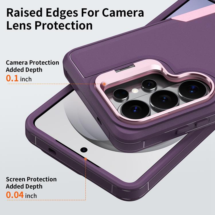 For Samsung Galaxy S22 Ultra 5G Traveler Lens Frame Holder Phone Case