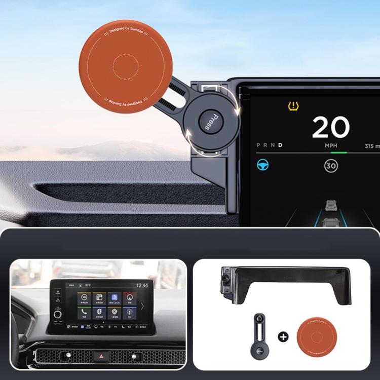 For Honda 11th Gen Civic / Integra 2022-2025 Car Screen Magnetic Phone Holder Mount with Extension Arm