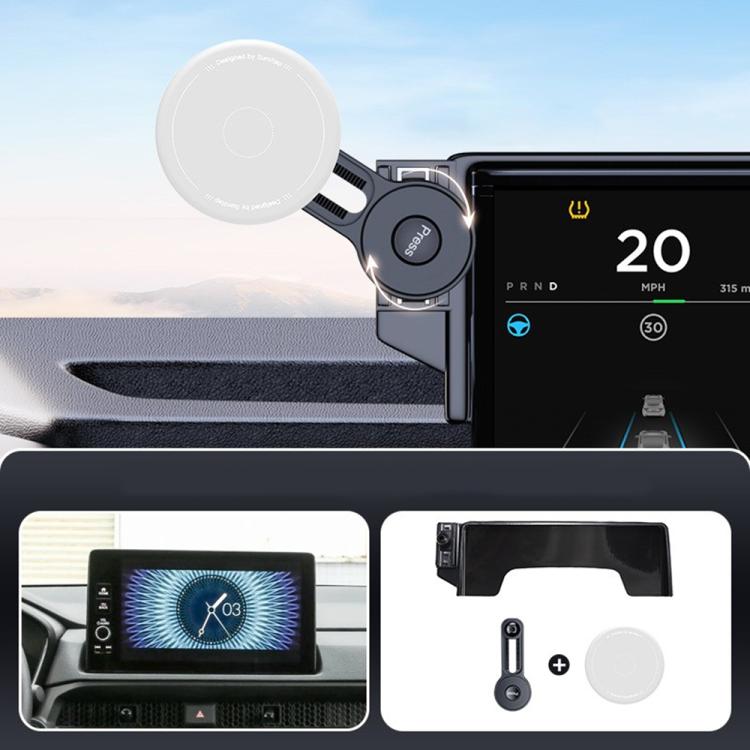 For Honda CR-V / Breeze 2023 Car Screen Magnetic Phone Holder Mount with Extension Arm