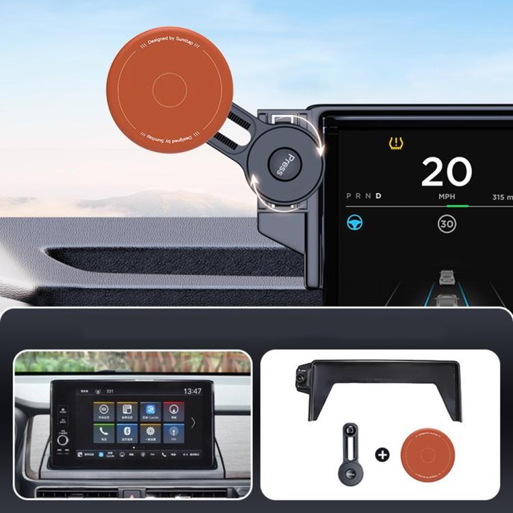 For Honda Odyssey / Elysion 2022-2026 Car Screen Magnetic Phone Holder Mount with Extension Arm