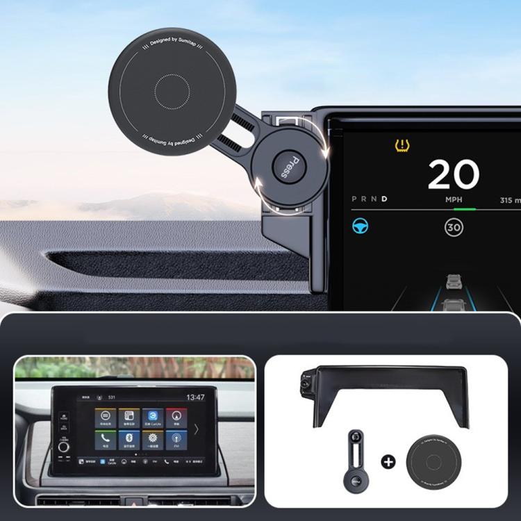 For Honda Odyssey / Elysion 2022-2026 Car Screen Magnetic Phone Holder Mount with Extension Arm