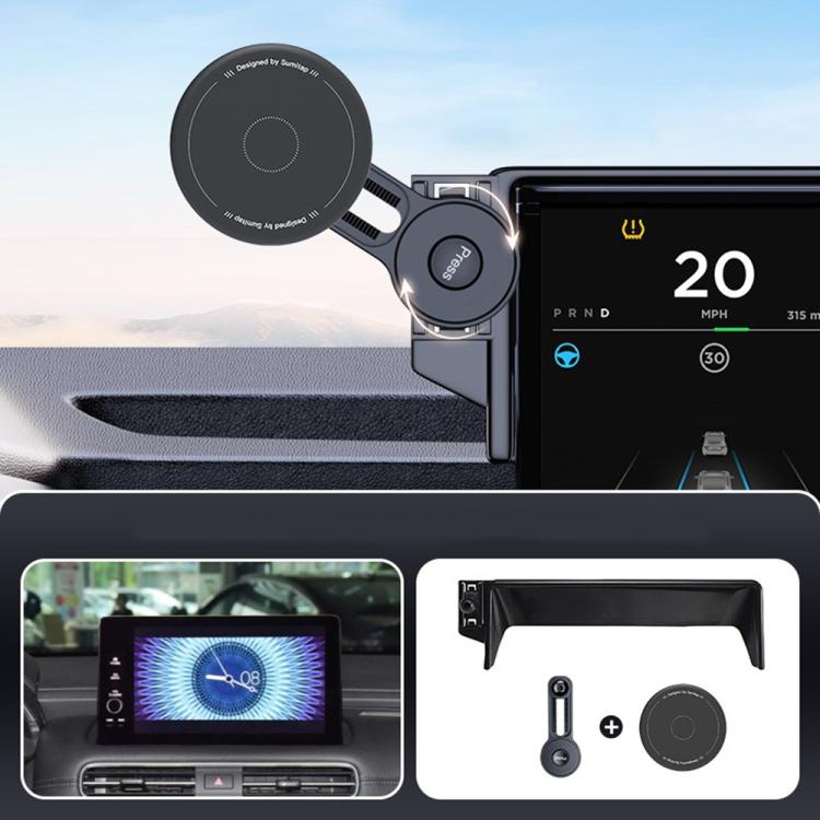 For Honda Avancier 2023 / UR-V 2024 Car Screen Magnetic Phone Holder Mount with Extension Arm