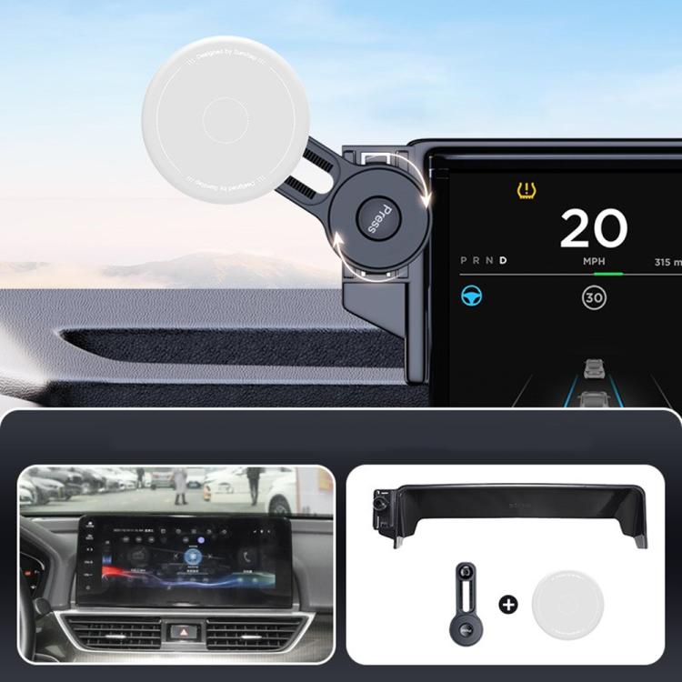For Honda Accord 2018-2022 10.25 inch Screen Car Screen Magnetic Phone Holder Mount with Extension Arm