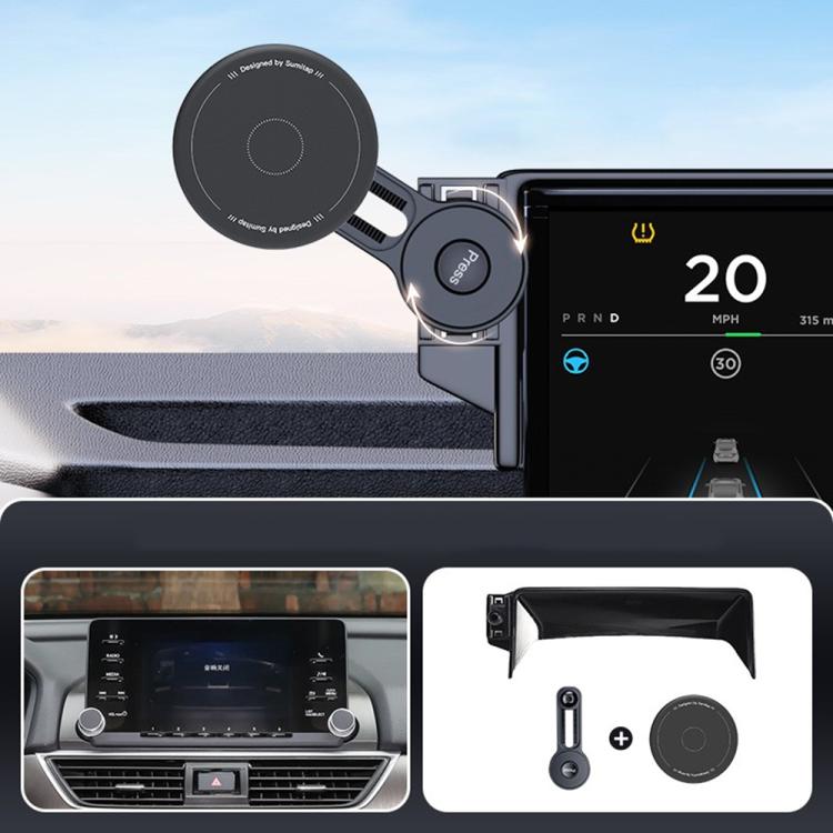 For Honda Accord 2018-2022 7-8 inch Screen Car Screen Magnetic Phone Holder Mount with Extension Arm