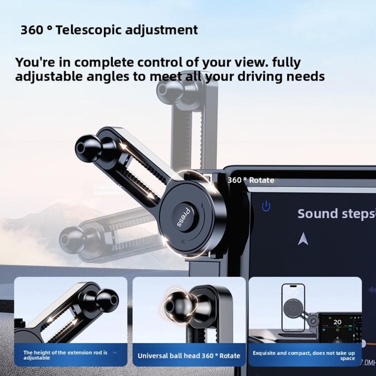 For Honda UR-V / Avancier 2017-2022 Car Screen Magnetic Phone Holder Mount with Extension Arm