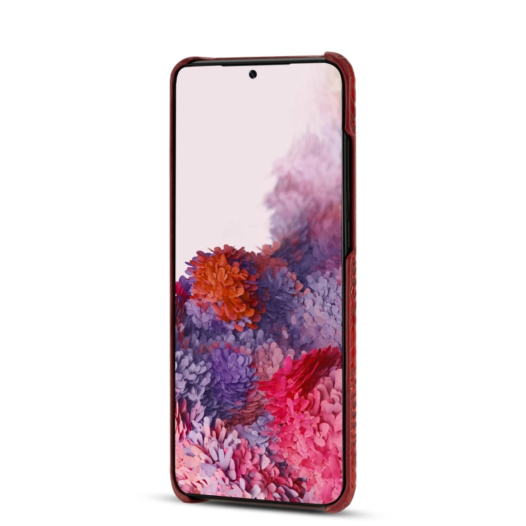 For Samsung Galaxy S20+ Snakeskin Texture PC + PU Case