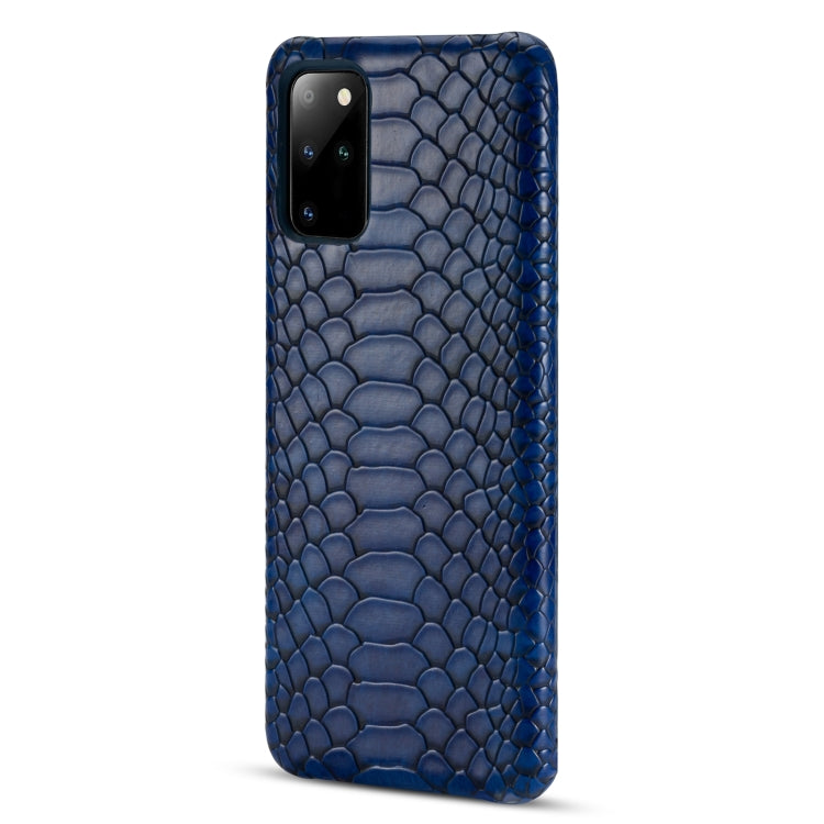 For Samsung Galaxy S20+ Snakeskin Texture PC + PU Case