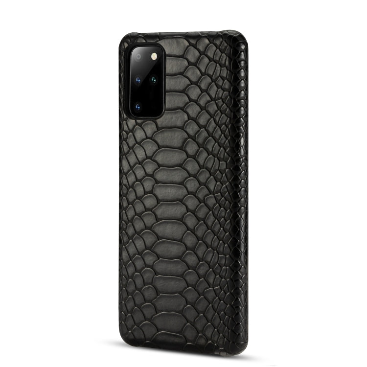 For Samsung Galaxy S20 Ultra Snakeskin Texture PC + PU Case