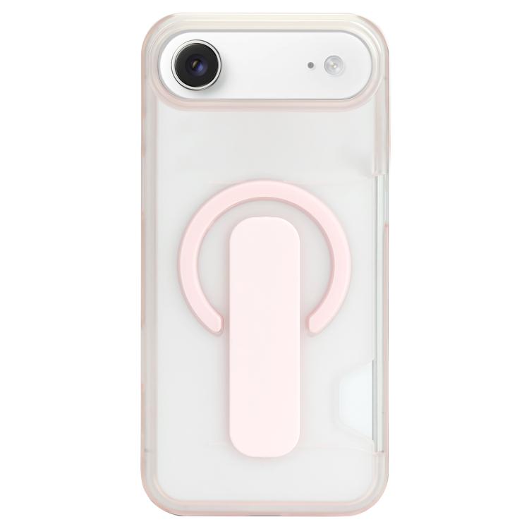 For iPhone Air Translucent Holder Card Slot Magnetic Phone Case