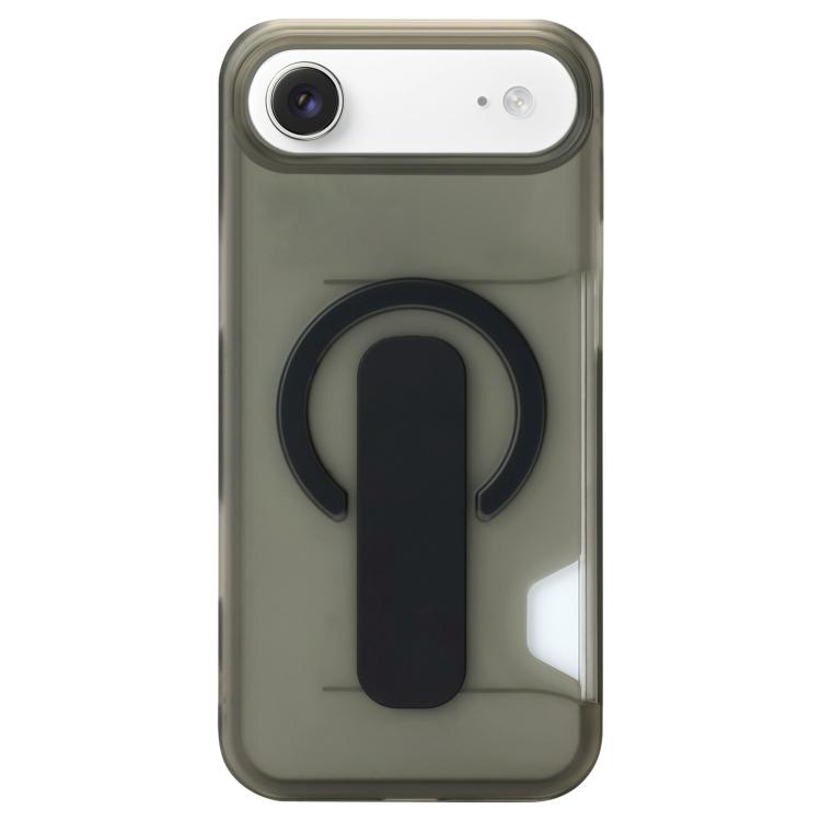 For iPhone Air Translucent Holder Card Slot Magnetic Phone Case