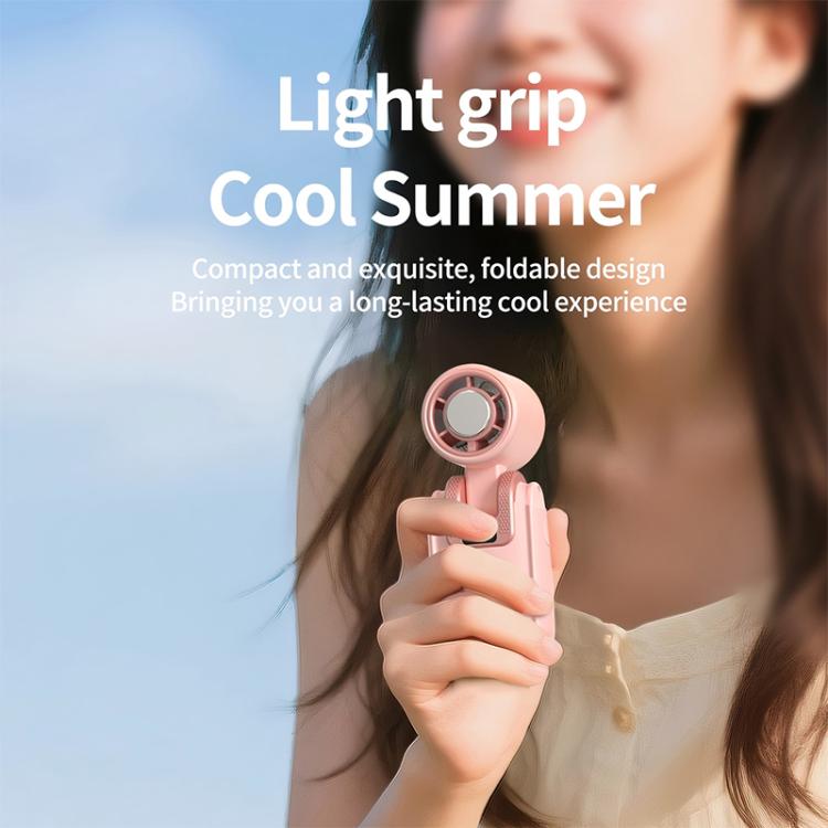 HX-F386 Mini Folding High Speed ??Cooling Fan with Digital Display