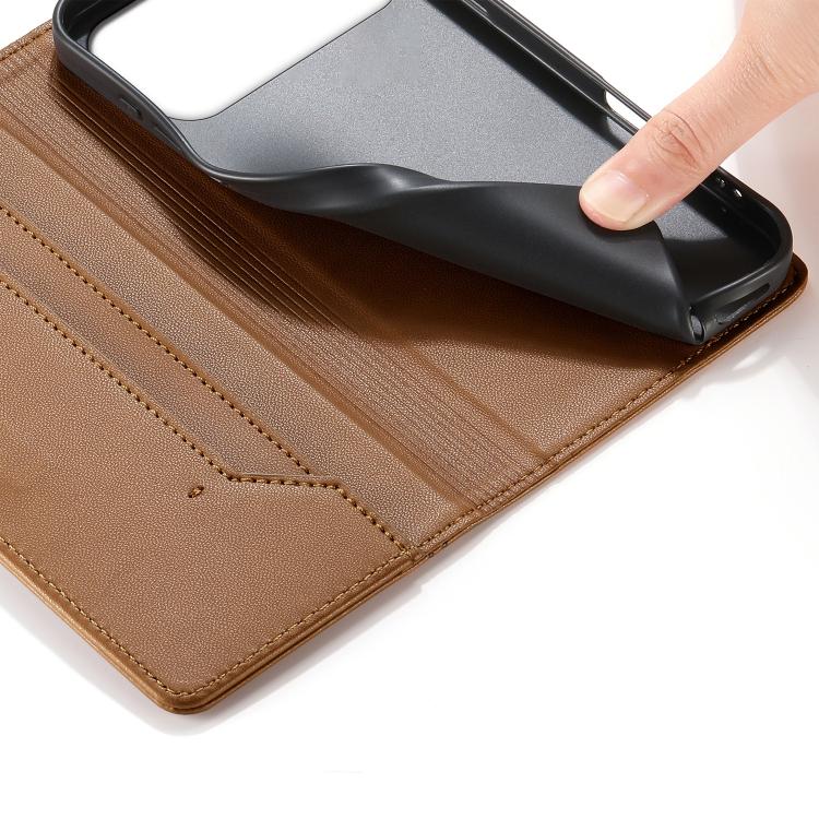For Huawei nova 15 Pro / nova 15 Ultra Stitched Line Magnetic RFID Vegan Leather Phone Case