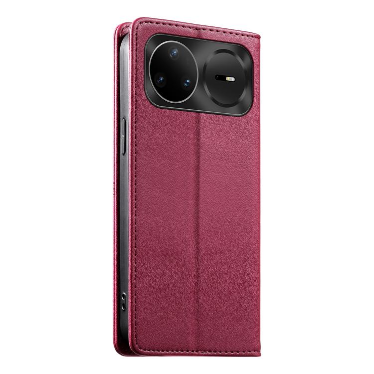 For Huawei nova 15 Pro / nova 15 Ultra Stitched Line Magnetic RFID Vegan Leather Phone Case