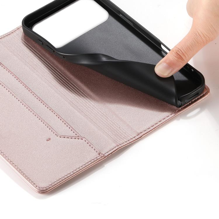 For Huawei nova 15 Pro / nova 15 Ultra Stitched Line Magnetic RFID Vegan Leather Phone Case