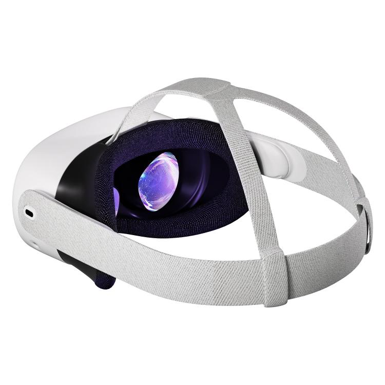For Meta Quest 3 / 3S WG37 Adjustable Head Strap VR Headsets Accessory - White